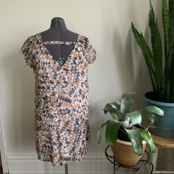 cotton blend swing dress size XL - Picture 4 of 4